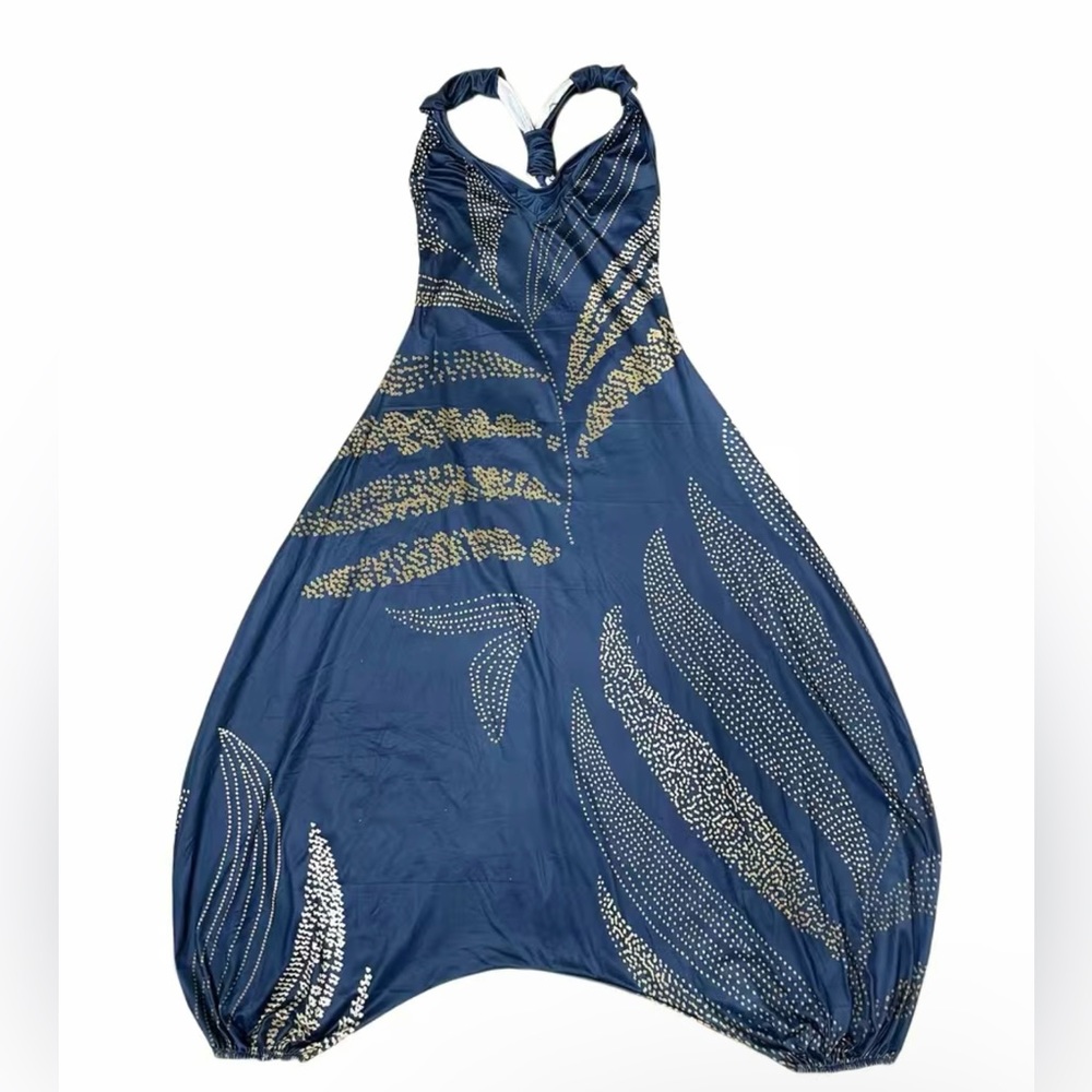Oversized Harem Romper, sz XL - Picture 2 of 3